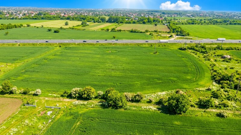 Bragadiru, langa A0, teren, PUZ aprobat, vizibilitate autostrada