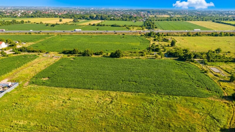 Bragadiru, langa A0, teren, PUZ aprobat, vizibilitate autostrada